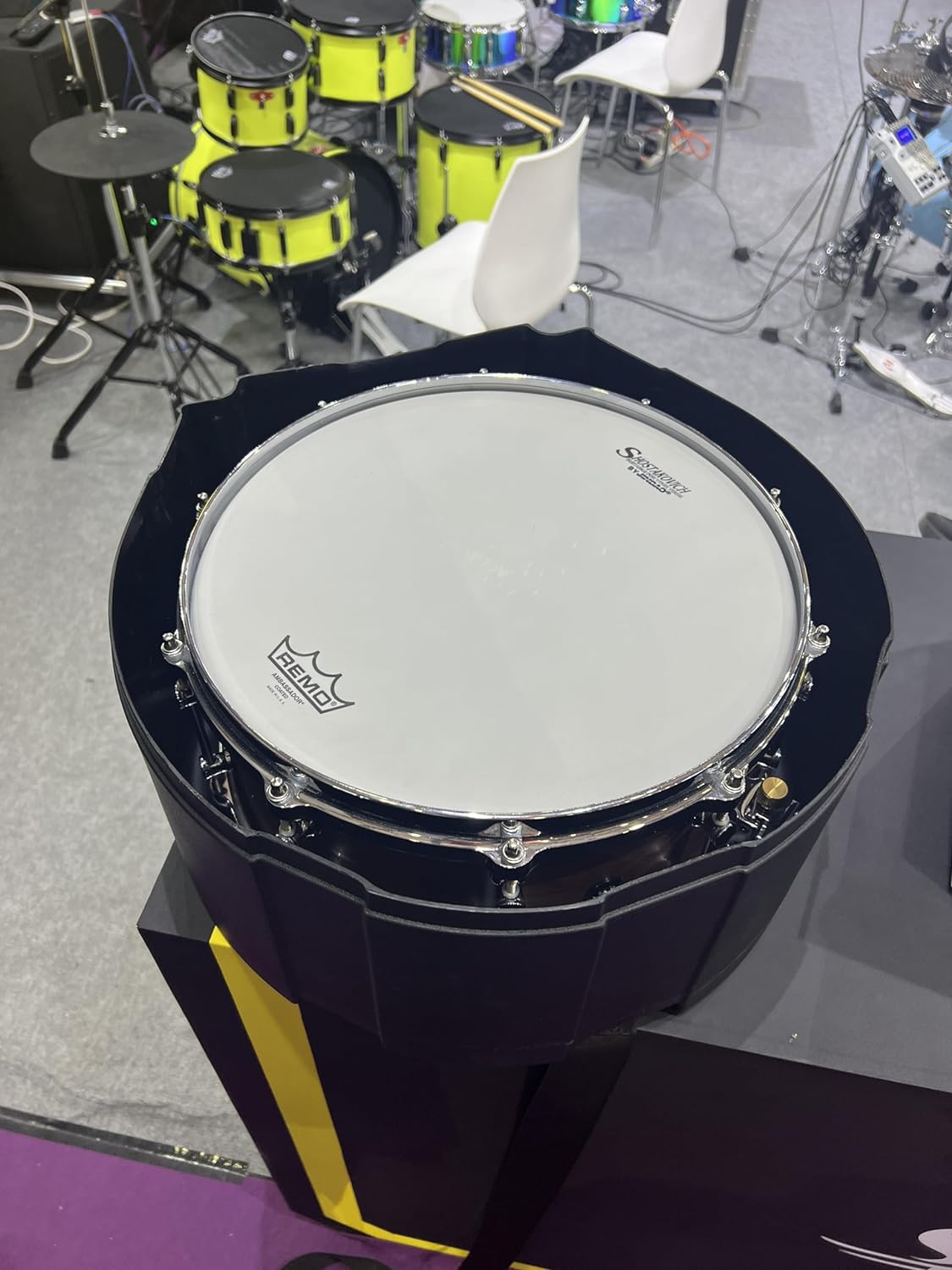 14" BLACK Snare Case X 5.5in - 8in depth - Royal Guard Drum Case (DARUMA 14SN)