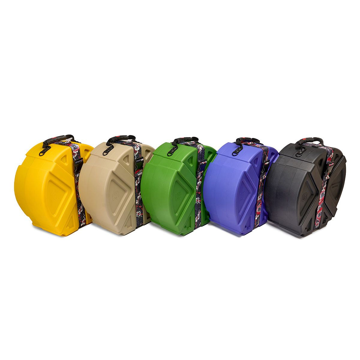 14" BLACK Snare Case X 5.5in - 8in depth - Royal Guard Drum Case (DARUMA 14SN)