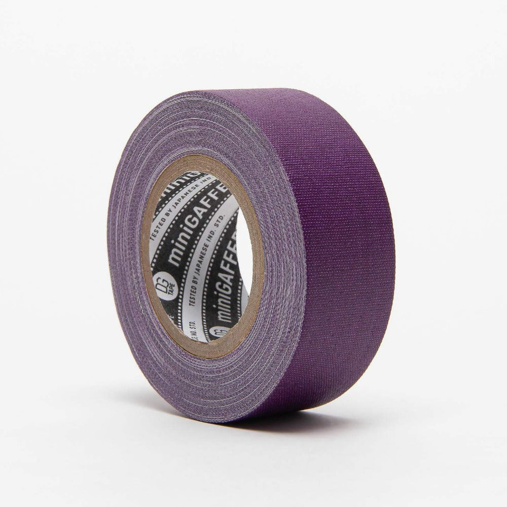 dgsusa gaffer tape VIOLET 1 in x 11 ya (25mmX9m) Gaffer Tape Handy size | Multi Color | @miniGAFFER 120MESH |