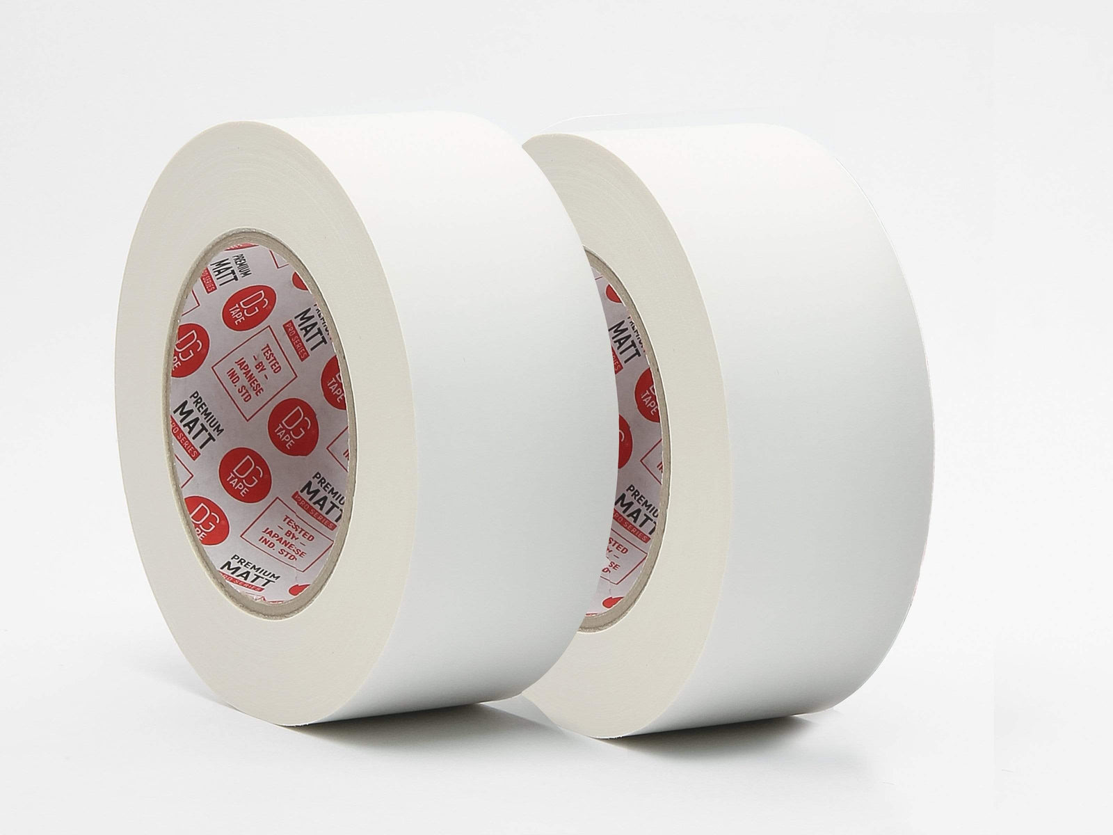dgsusa gaffer tape White / 2 PCS SET | 2inX30ya @MATT STRONG 145 MESH | 2in x 30ya | Xtremely Strong Holding Power of Gaffer tape -