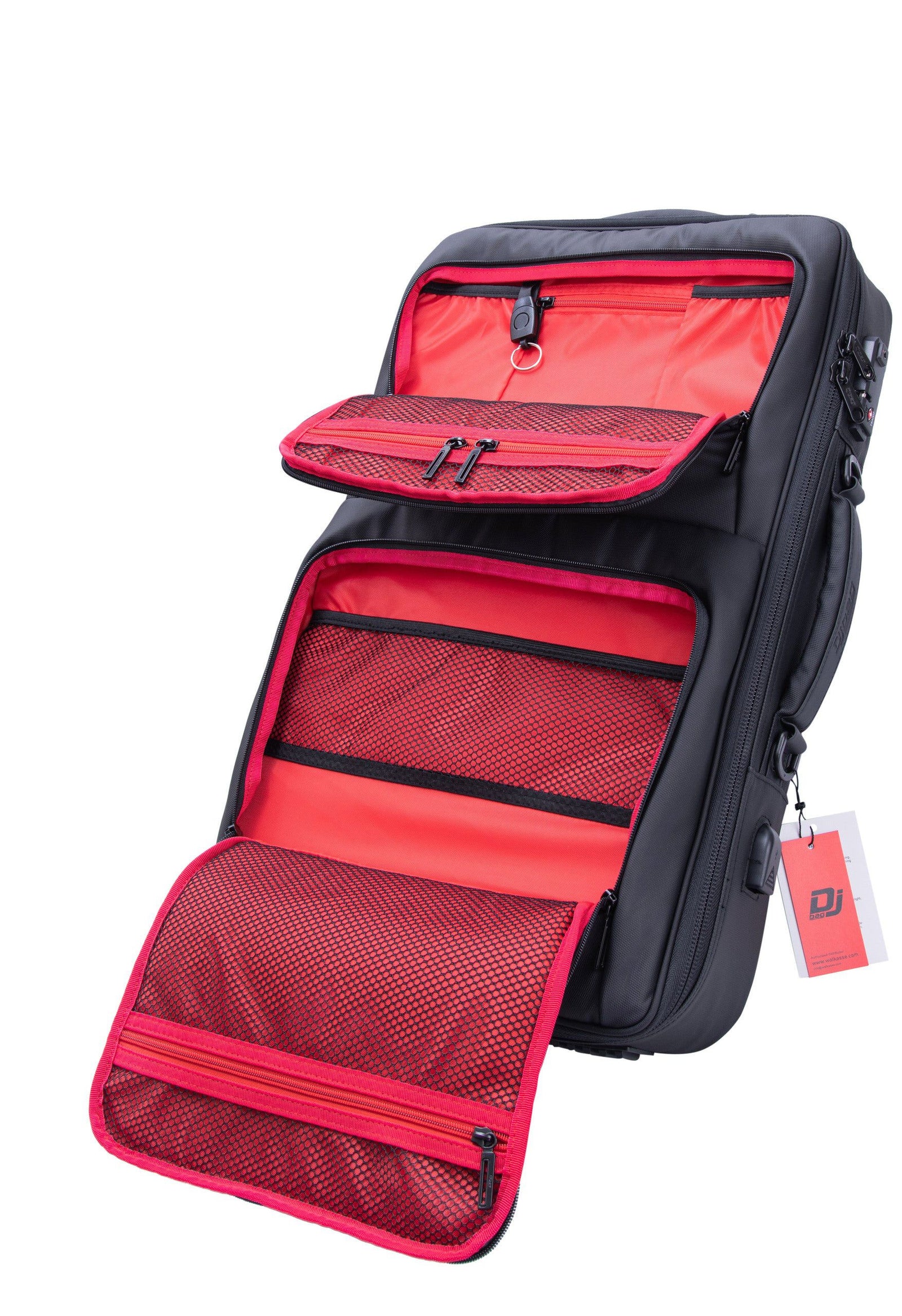 K-MINI MK2 by DJBAG for Pioneer DDJ-FLX4, DDJ REV1, DDJ 400 - int. 22.80 x 14.15 x 3.54 in.