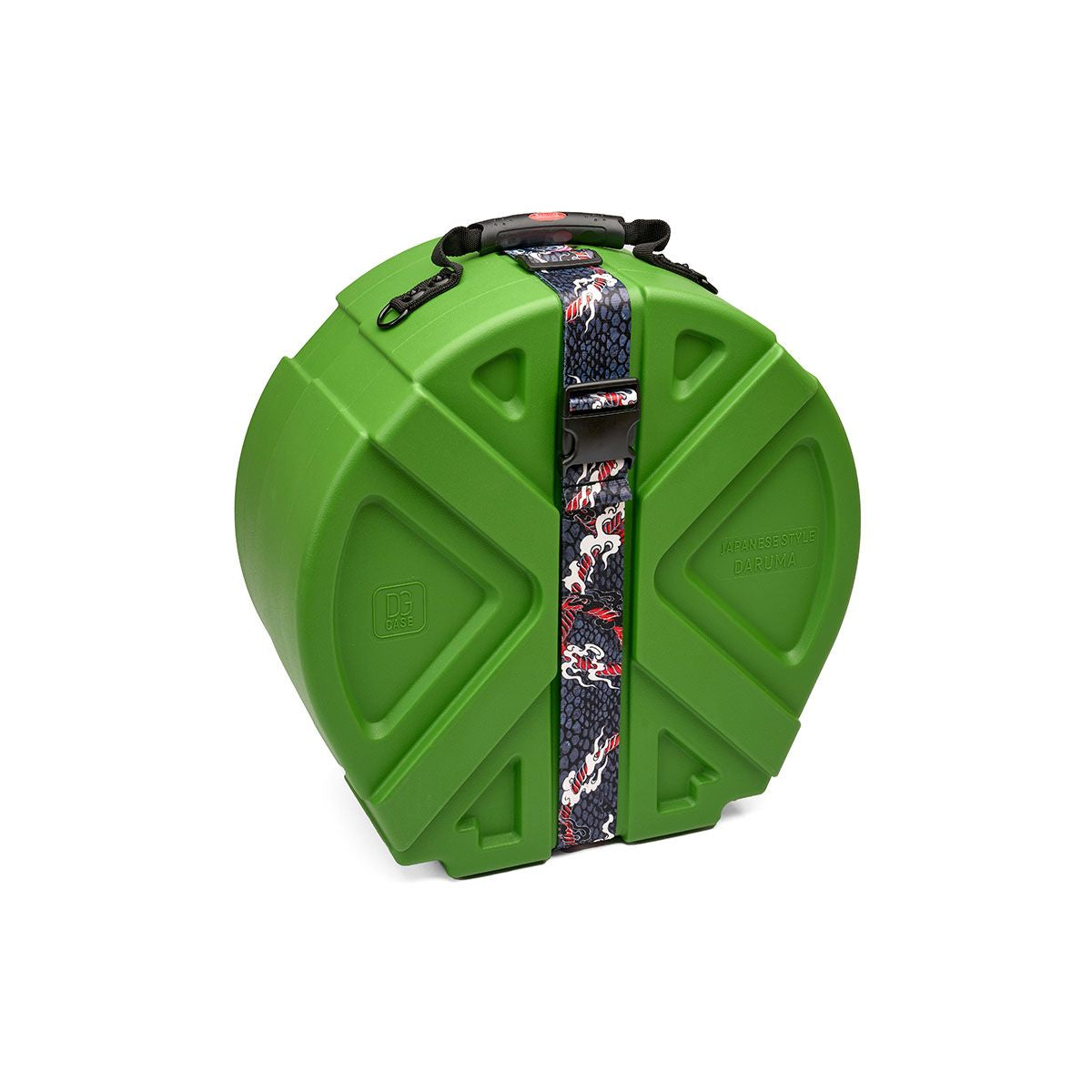14" GREEN Snare Case X 5.5in - 8in depth - Royal Guard Drum Case (DARUMA 14SN)