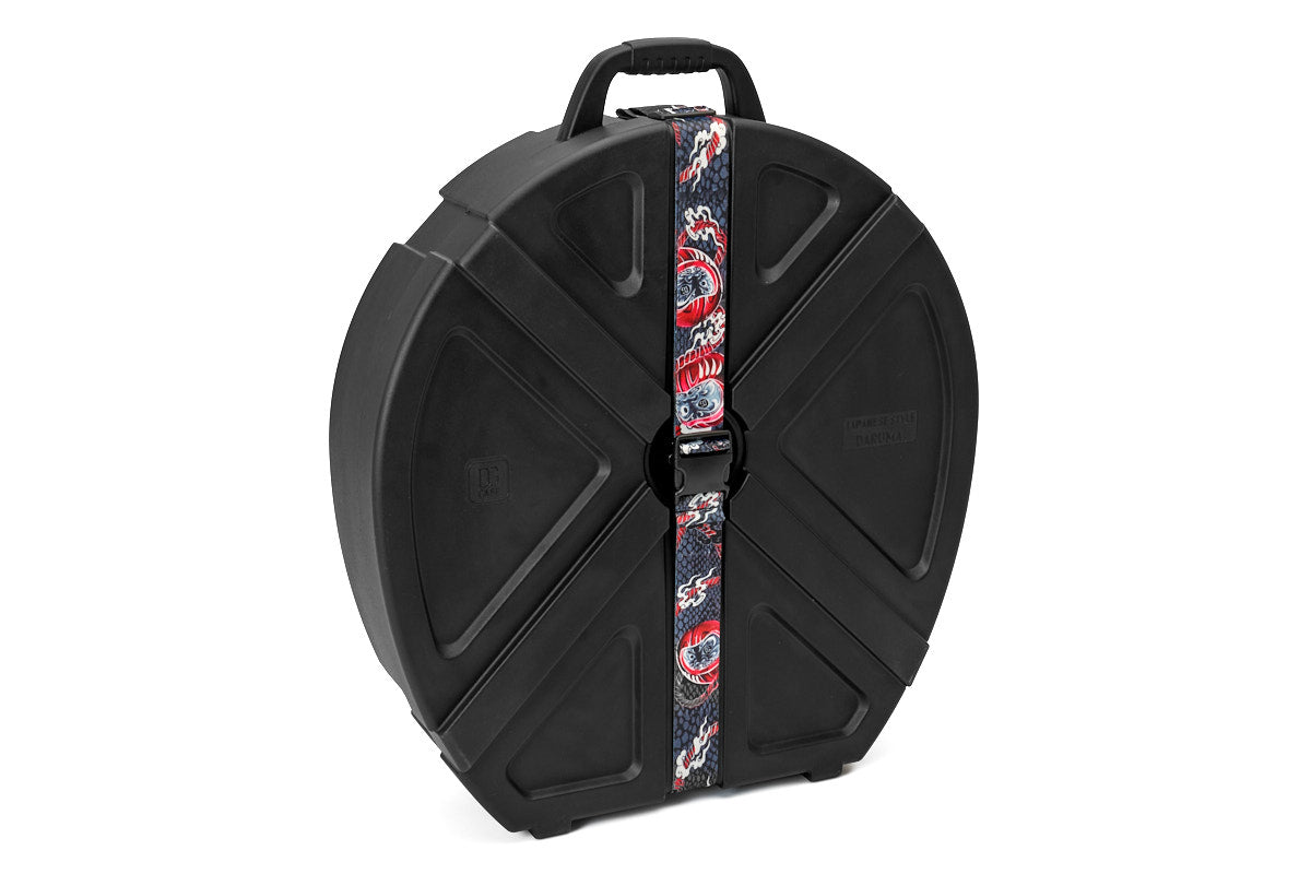 22&quot; BLACK Cymbal Hard Case for Cymbals &amp; Round Drum Shield (DARUMA24-01A)