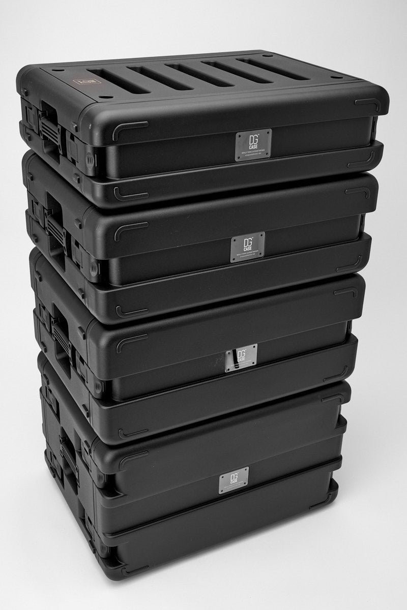 8" depth 6 Unit RACK cases. Short rack DGCASE@RACK6US30