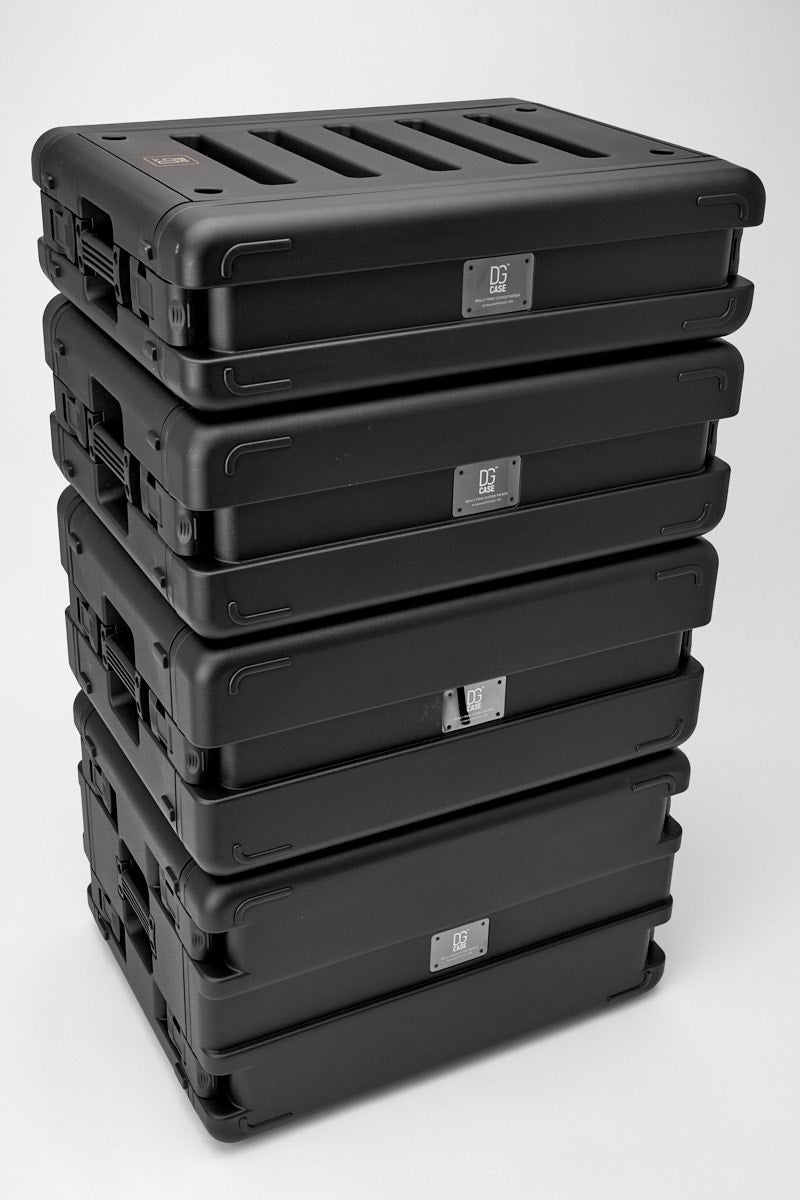 2US Units 8" depth RACK case. Short rack DGCASE@RACK2US30