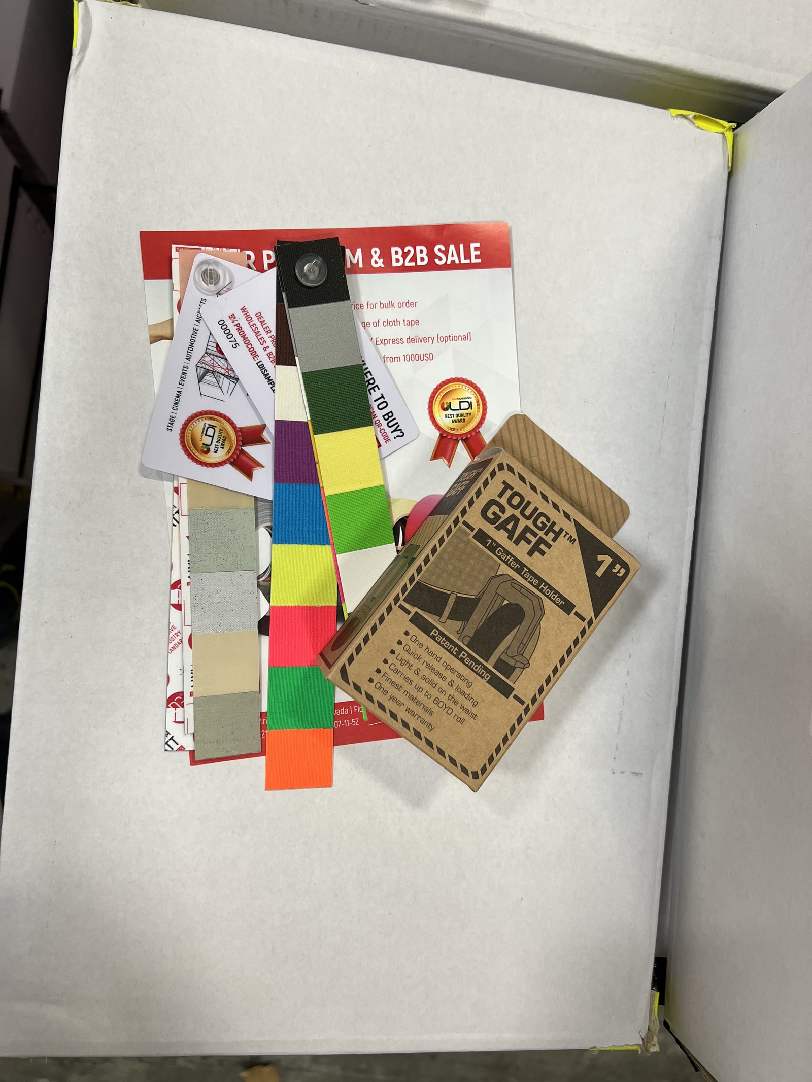 1 inch Holder ToughGAFF - gaff tape holder for 30 or 60 Yards