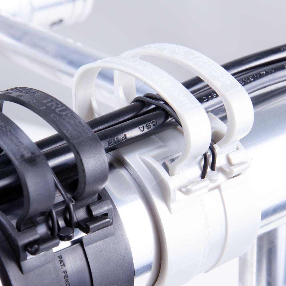 TAPE & CASE 16pcs SET - SNAP Clamp - Cable Management Clamp for 50mm truss