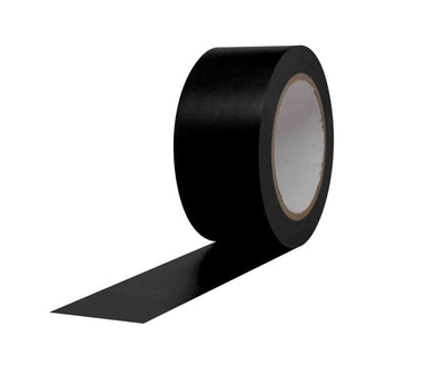 2 in X 30 ya | PVC - Black dancing floor tape | @PVC series