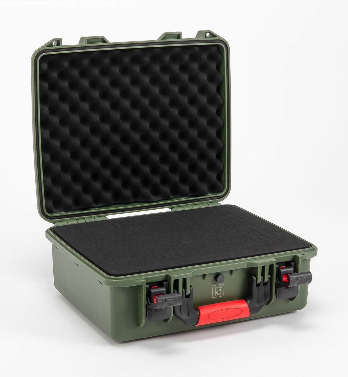 50-02 - 17 inch Hard case Black or Military Green | DGCASE interior: 15.35 x 10.43 in x 5.12 in