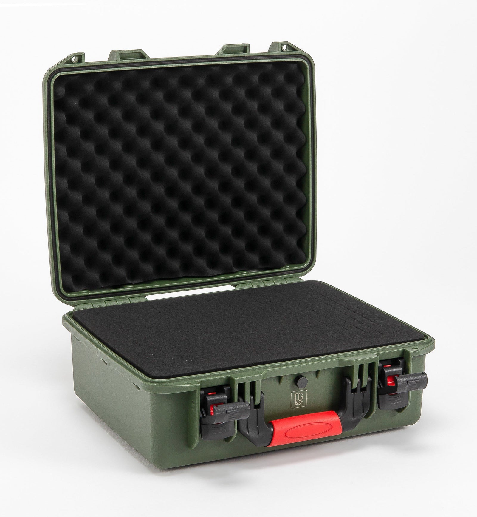 50-02 - 17 inch Hard case Black or Military Green | DGCASE interior: 15.35 x 10.43 in x 5.12 in