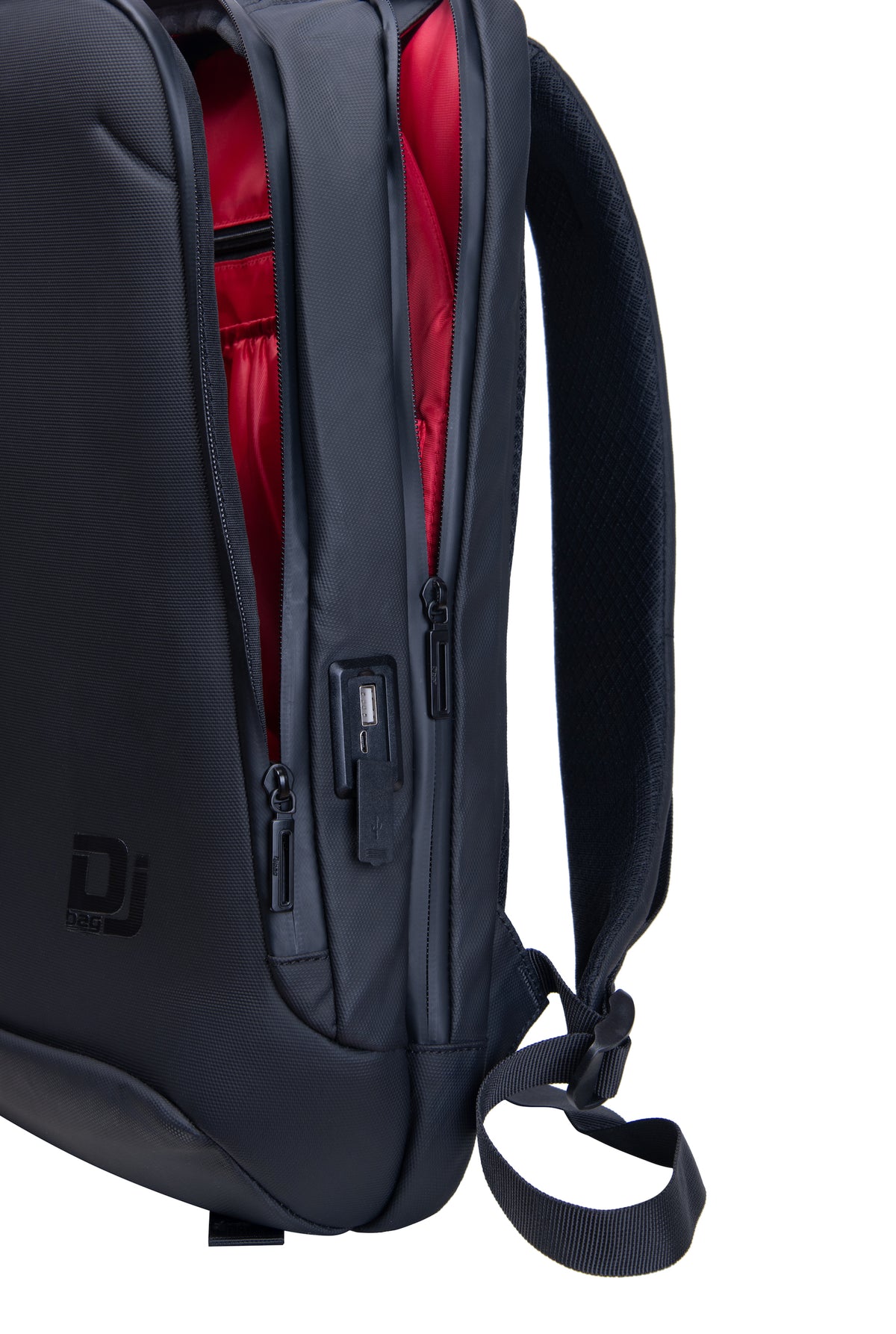 CITY DJBAG - Backpack. 14-15 inch laptops. DJ ipad for musicians, producers - int. 15,74 x 11.41 x 3.14 in.