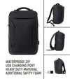 SET of URBAN Backpack & FLASHCARD bag for DJ's controllers and mixers - DJBAG 19.29 x 12.59 x 3.93 in.