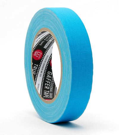 dgsusa gaffer tape 1 inch / Blue 0.5in X 30ya | 1in X 30ya | 2in X 30ya | 2in X 60ya - Fluorescent Spike Gaffer Tape |  @trueGAFF 120MESH