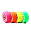 ORANGE 2 in X 30ya - 76MESH - (50mmX25m) LDPE COATED MATTE FINISH FLUORESCENT GAFFER TAPE @ULTRAMATT