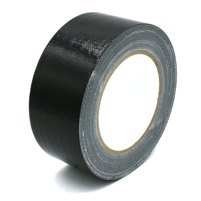 dgsusa gaffer tape 2 in x 30 ya (50mmX25m) - Utility Black Duct Tape + Strong Adhesive PRO type @EXPO