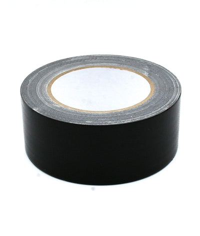 dgsusa gaffer tape 2 in x 30 ya (50mmX25m) - Utility Black Duct Tape + Strong Adhesive PRO type @EXPO