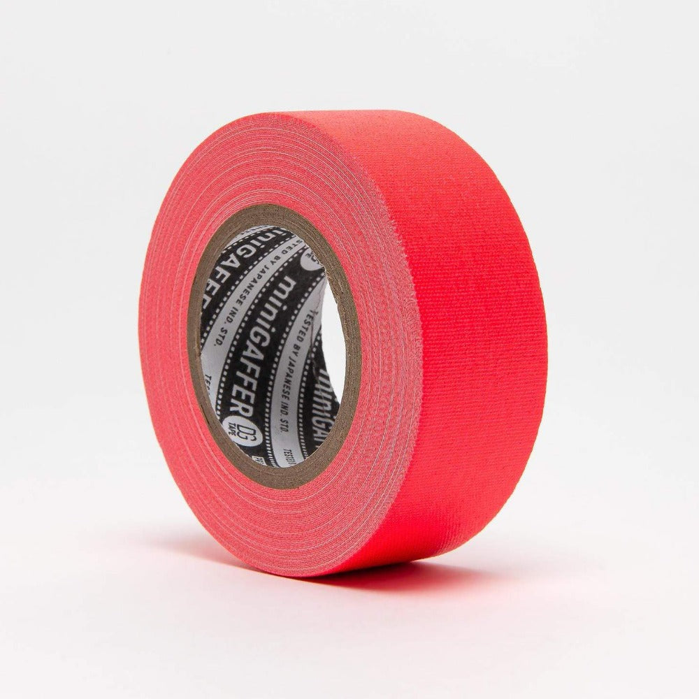 dgsusa gaffer tape FL. PINK 1 in x 11 ya (25mmX9m)  Gaffer Tape Handy size | Multi Color | @miniGAFFER 120MESH |