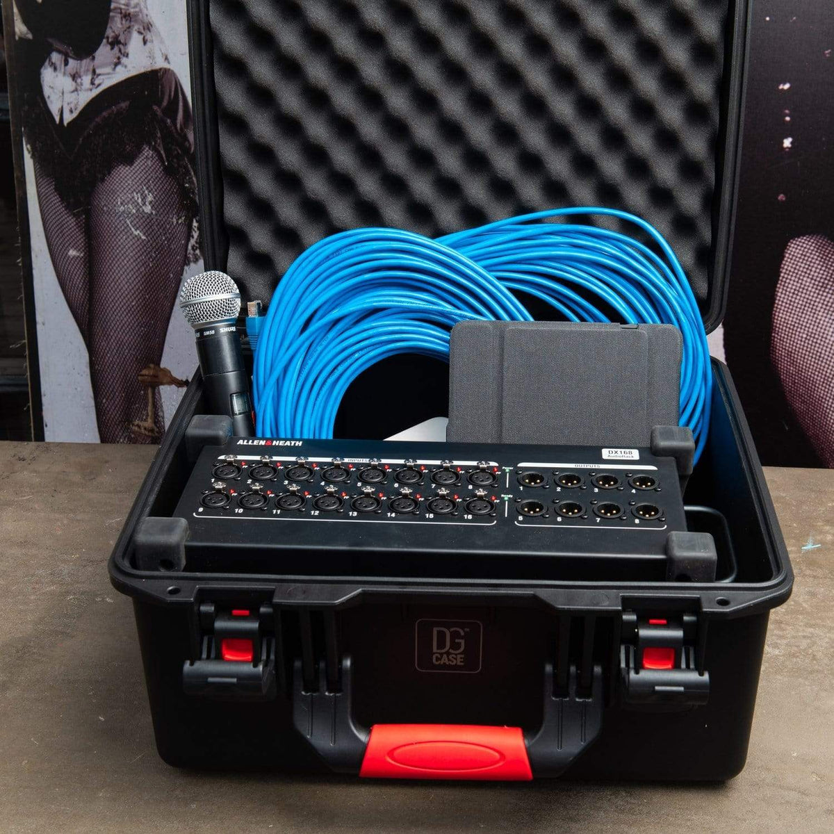 dgsusa hard case 19" Protector case "DGCASE@Series 80" | interior: 17.13 x 13.19 in | 4 variants height