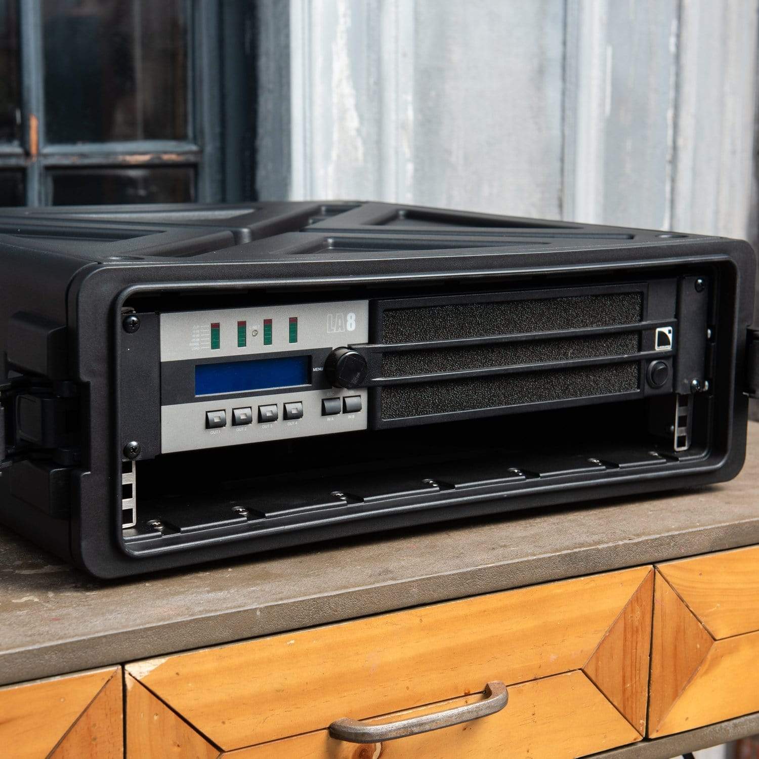 dgsusa hard case 19" Rackable Depth Hard case Unit | 2U 3U 4U 6U | Pro Series Protector Rack case | DGCASE@RACK