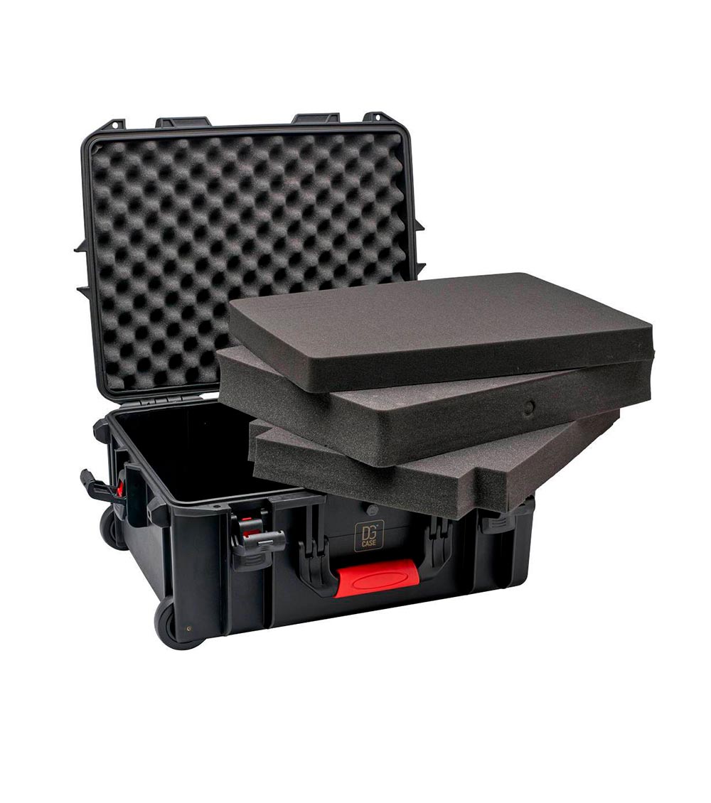 60-02 with wheels | 22" Hard case -  DGCASE interior: 19.29 x 14.37 x 7.48 in