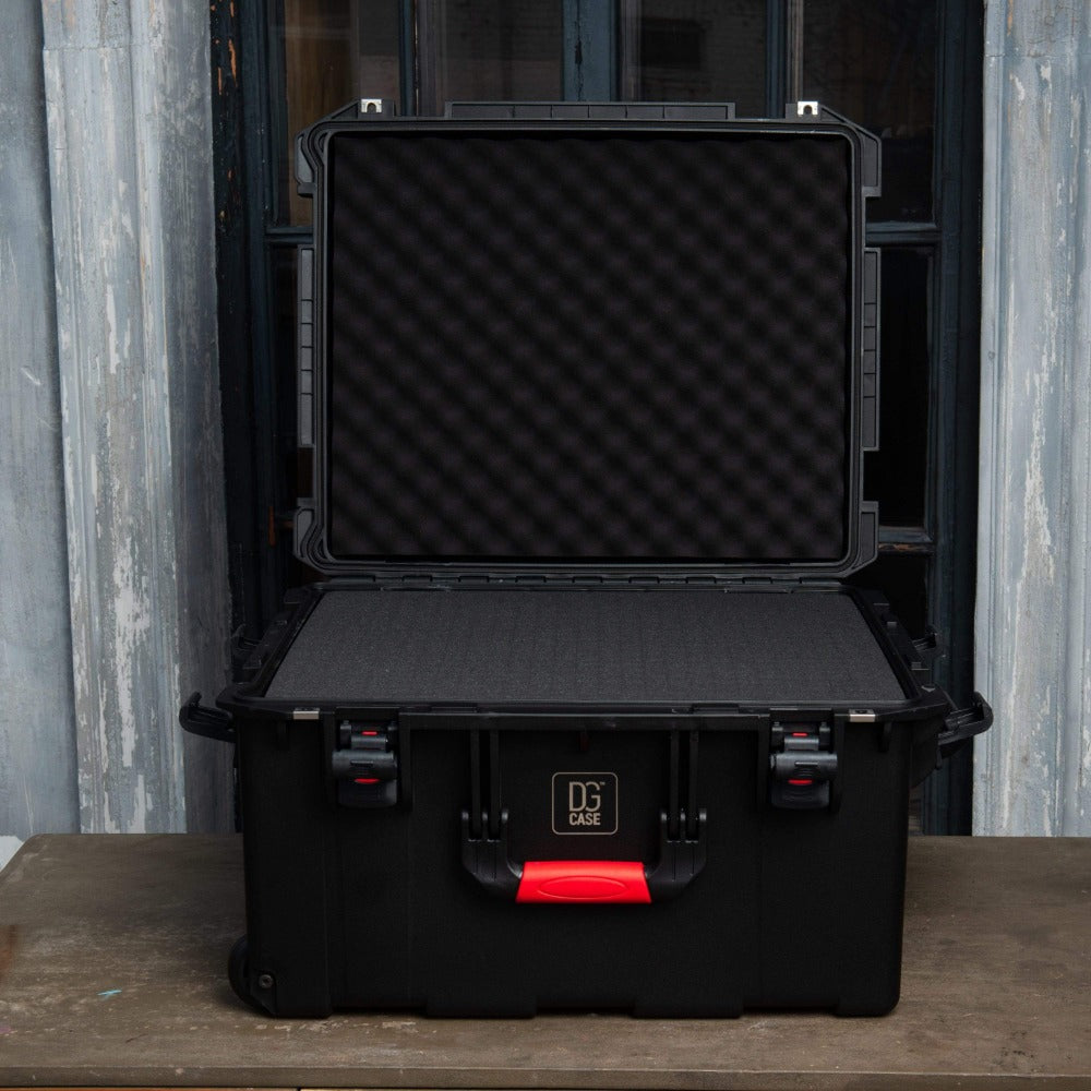 dgsusa hard case 24" KING SIZE Case with wheels DGCASE@60-06 | int: 21.65 x 17.64 x 12.35 in