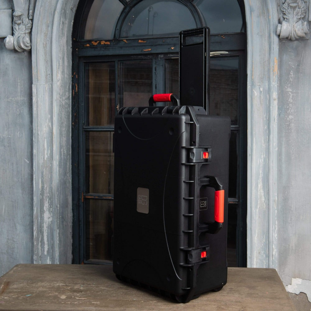 dgsusa hard case 28" KING SIZE Case with wheels DGCASE@60-03 | int: 25.19 x 15.67 x 9.25 in