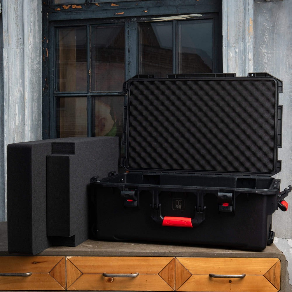 dgsusa hard case 28" KING SIZE Protector case with wheels DGCASE@60-04 | int: 25.19 x 15.67 x 10.98 in