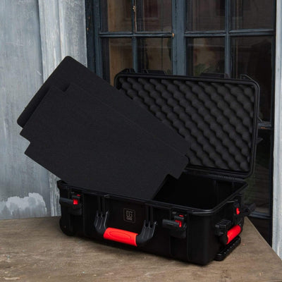 dgsusa hard case Wheel + Handle (art. 60-01) 23" Case with or w/o WHEELS "DGCASE@Series 60-01"  | int: 20.47 x 11.33 x 7.28 in